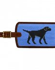 Smathers & Branson Black Labrador Needlepoint Luggage Tag