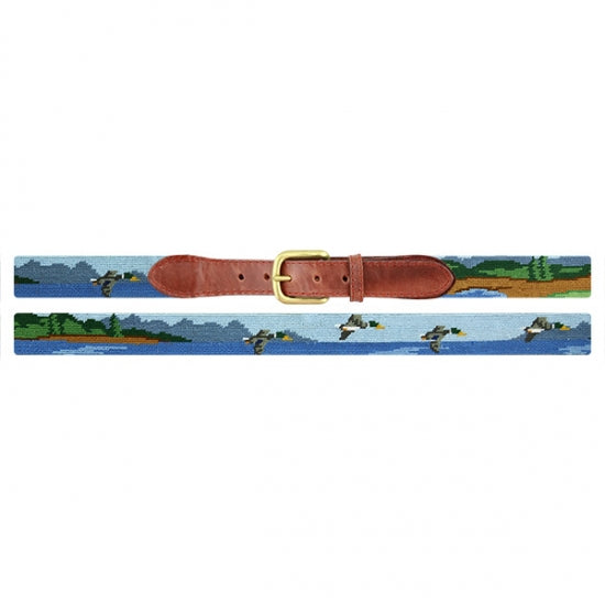 Smathers & Branson Great Outdoors Needlepoint Belt - last chance, discontinued.