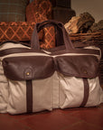 Glaze & Gordon Wooster Canvas & Leather Travel Bag