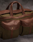 Glaze & Gordon Wooster Canvas & Leather Travel Bag