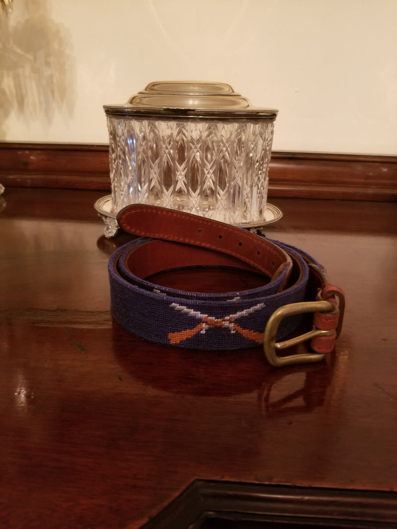 Smathers & Branson Shotgun Needlepoint Belt – Glaze & Gordon