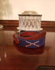 Smathers & Branson Shotgun Needlepoint Belt