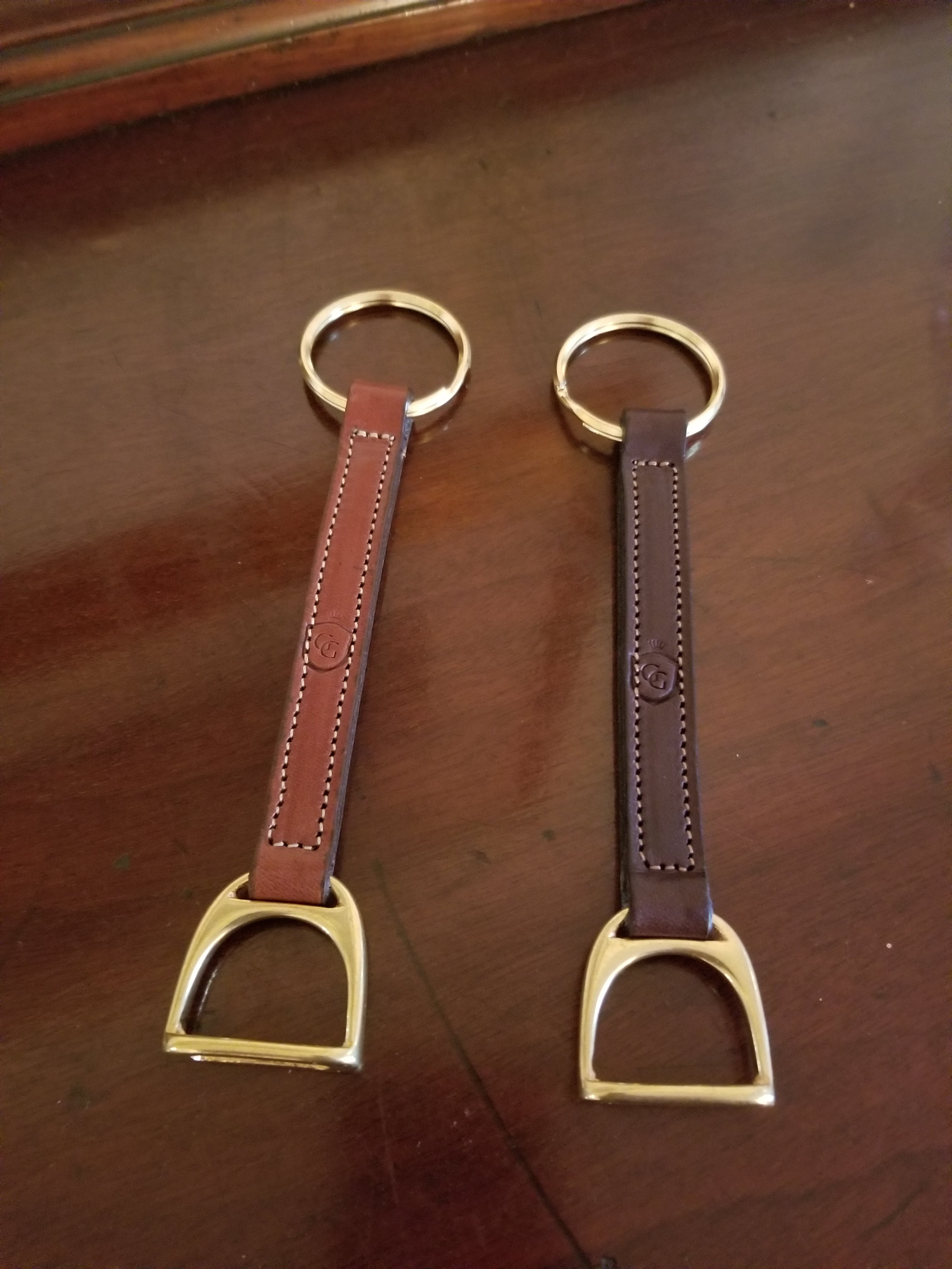 Glaze & Gordon Stirrup Key Ring