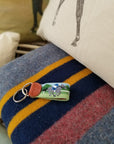 Glaze & Gordon 'The Going Is Good' Horse Racing Needlepoint Key Fob - 10% to Greatwood Charity for Former Racehorses