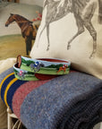 Glaze & Gordon 'The Going Is Good' Racing Needlepoint Belt