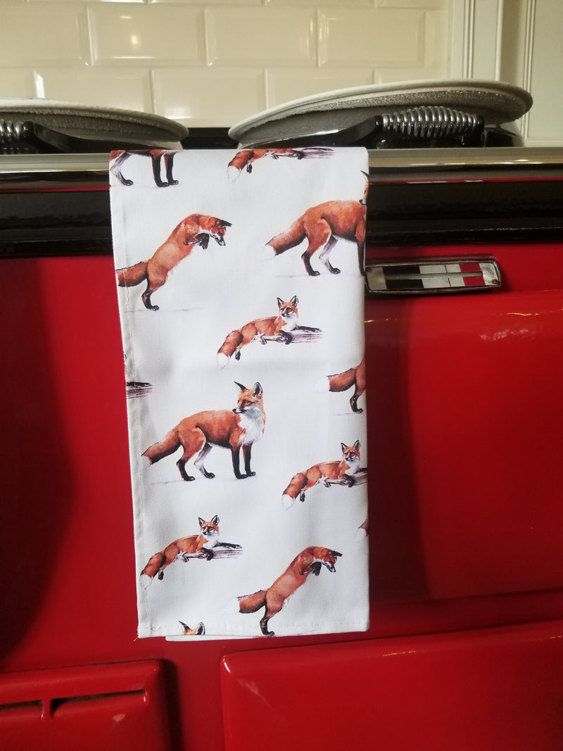 Glaze & Gordon 'For Fox Sake' Tea Towel