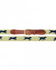 Smathers & Branson Dogs at Play Needlepoint Belt