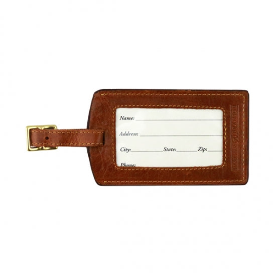 Smathers & Branson TCU Needlepoint Luggage Tag - Thumbnail 3