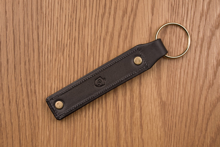 Glaze &amp; Gordon Leather Snaffle Key Ring