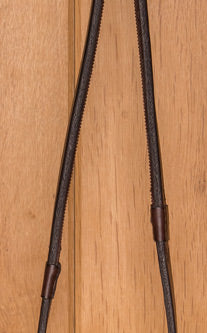 Glaze &amp; Gordon Half Rubber Reins With Buckle Ends