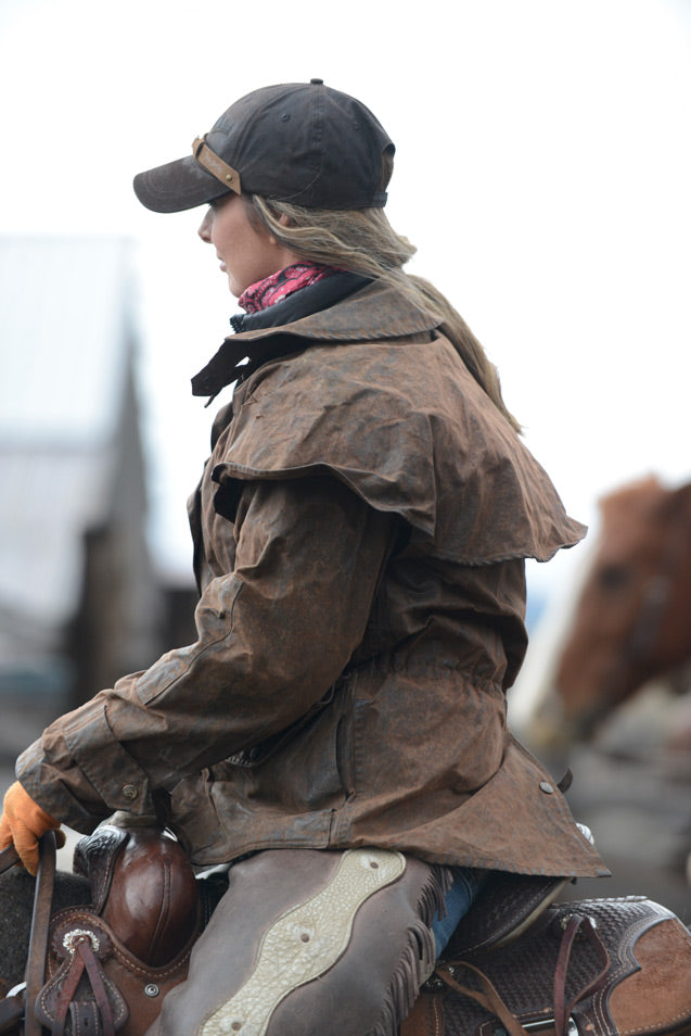 Outback Unisex Oilskin Jacket - The Bush Ranger