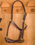 Glaze & Gordon Classic Leather Headcollar - Handcrafted