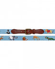 Smathers & Branson Party Animals Needlepoint Belt