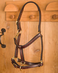 Glaze & Gordon Classic Leather Headcollar - Handcrafted