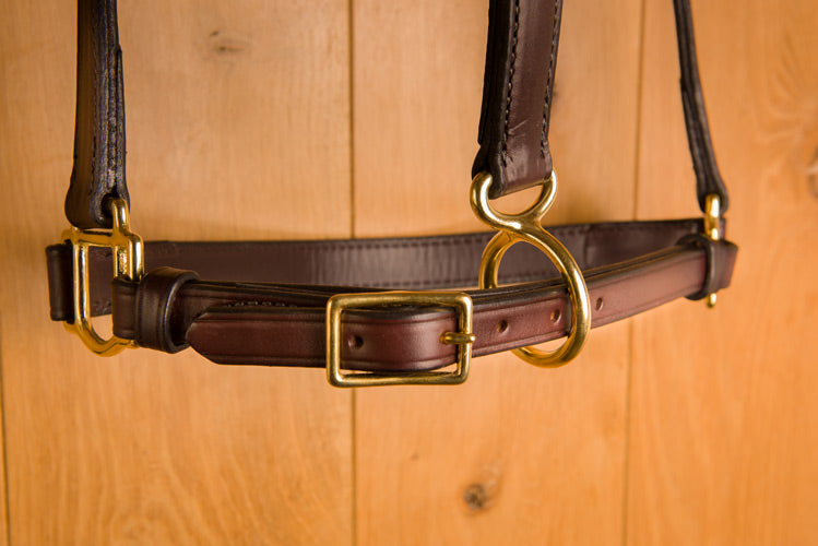 Glaze &amp; Gordon Classic Leather Headcollar - Handcrafted