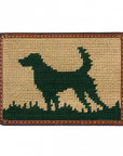 Smathers & Branson Hunting Dog Needlepoint Card Wallet