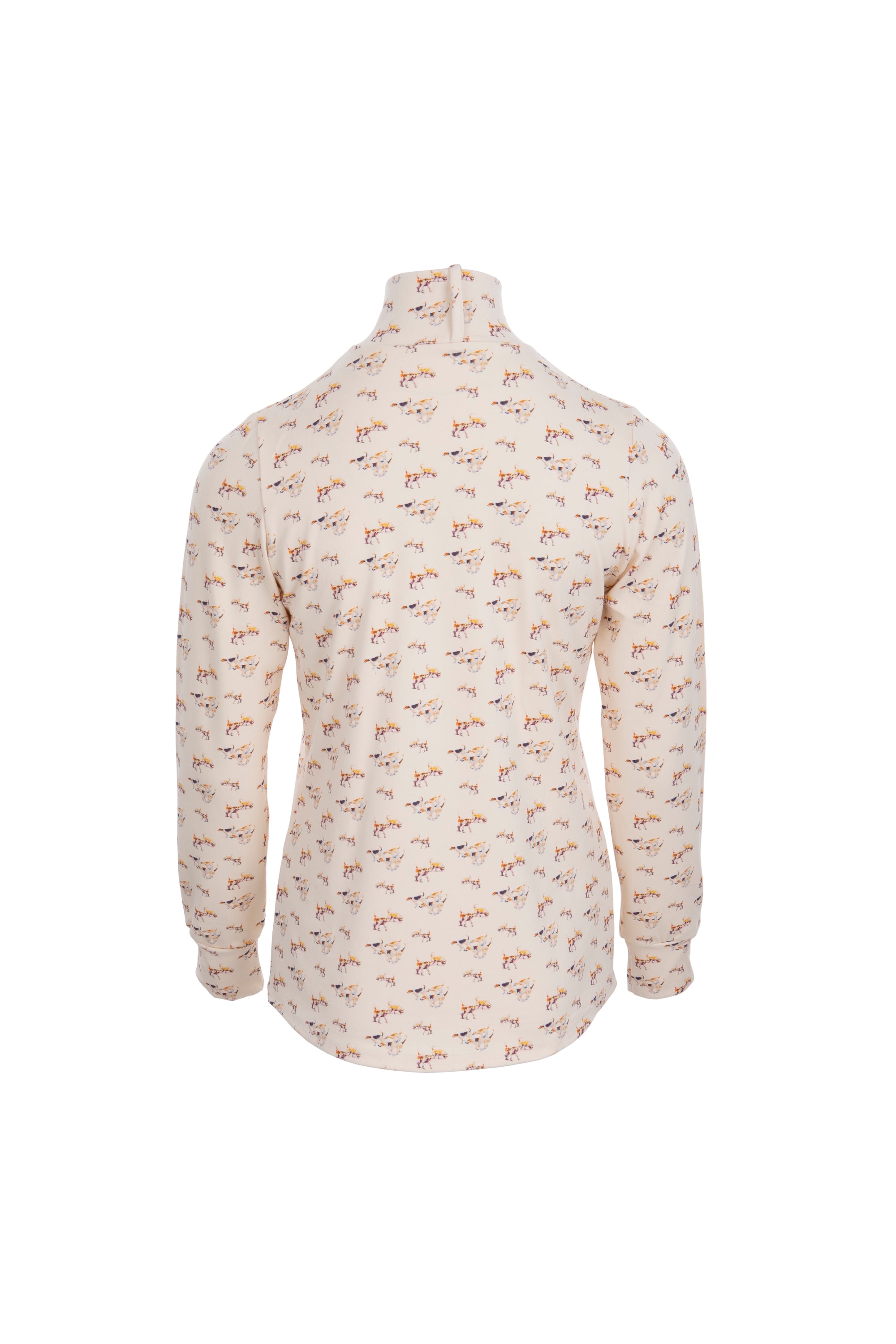 Ginger &amp; Jardine X Glaze &amp; Gordon Ruth Buchanan Collection &#39;The Hounds&#39; Cosy Stock Shirt