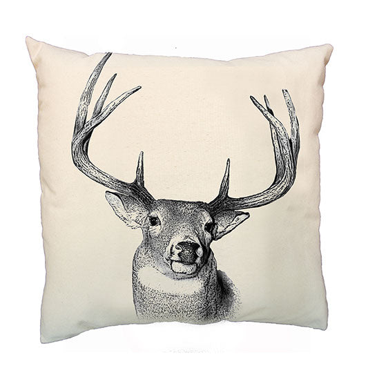 Eric & Christopher Stag Cushion Cover