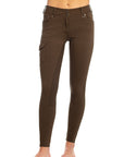 Goode Rider "Cargo Jeans" Olive Green Denim Breeches - Full Seat