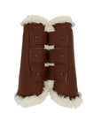 Sixteen Cypress Faux Sheepskin Lined Brushing Boots - Pair