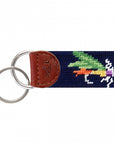 Smathers & Branson Fishing Fly Needlepoint Key Fob