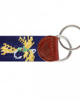 Smathers & Branson Fishing Fly Needlepoint Key Fob