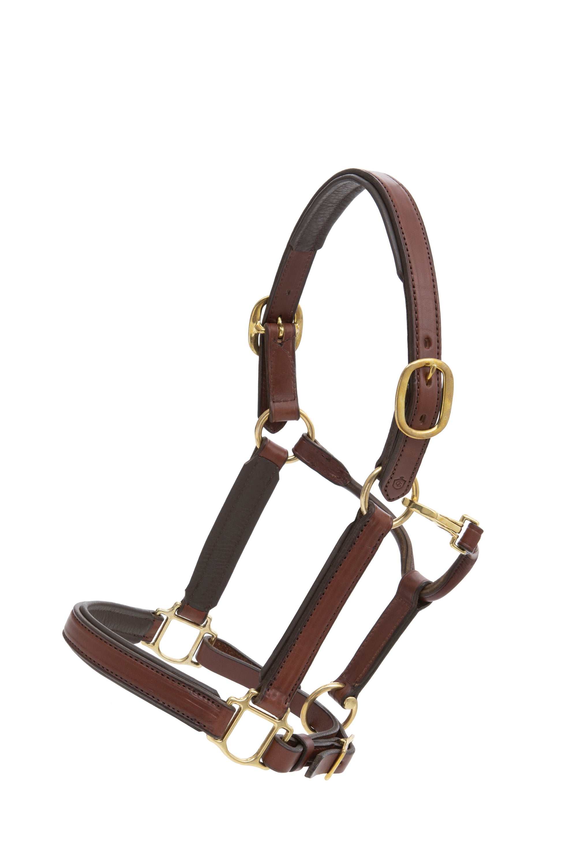 Glaze &amp; Gordon Deluxe Padded Leather Headcollar - Handcrafted