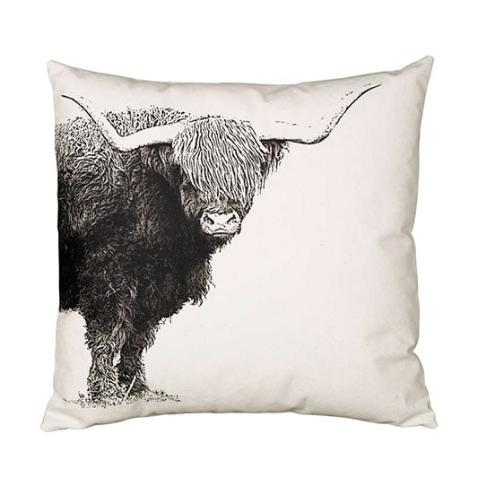 Eric & Christopher Highland Cattle Cushion Cover
