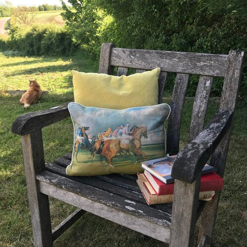 Munnings "Under Starters Orders" Cushion