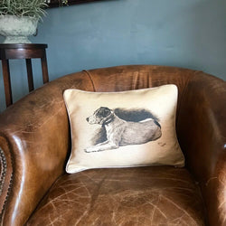 Cecil Aldin "A Terrier In Profile"  Cushion
