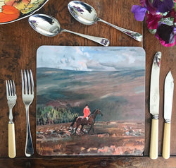 Munnings "Huntsman on Dunkery Beacon" Placemat