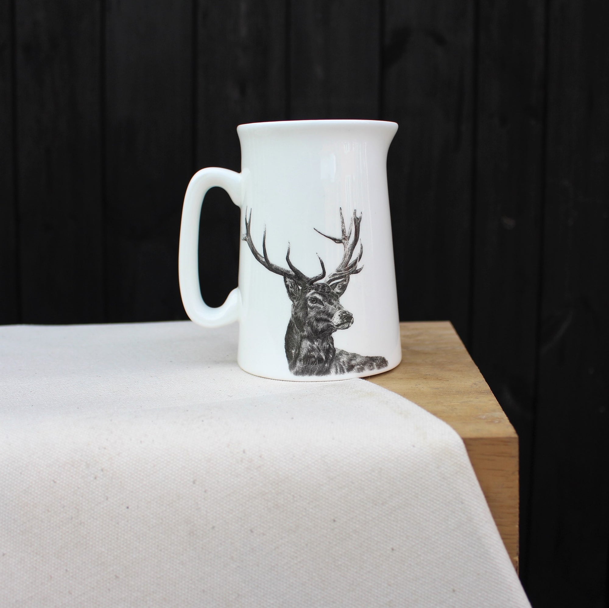 Sophie Botsford Stag Head Half Pint Jug