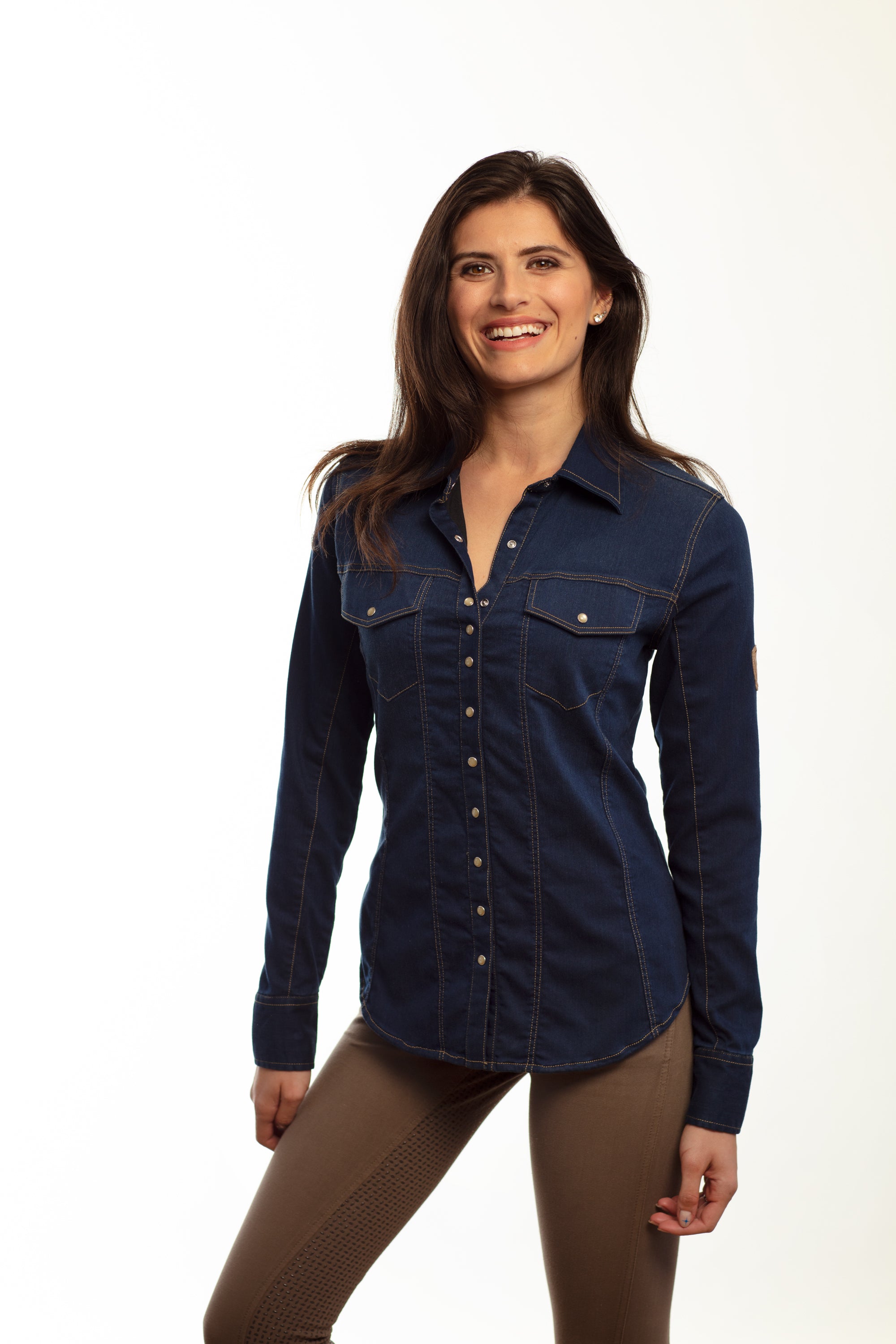 Goode Rider Denim Jean Shirt