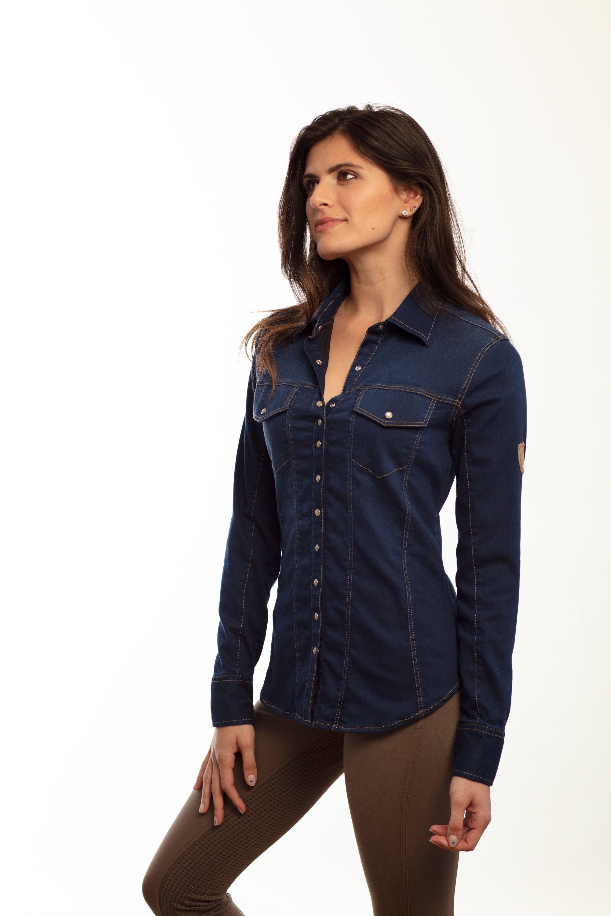 Goode Rider Denim Jean Shirt