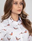 Hartwell Layla 2 Pheasants Print Shirt