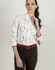 Hartwell Layla Forest Party Print Shirt