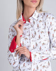 Hartwell Layla Ladies Hunting Print Shirt