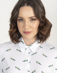 Hartwell Lydia Ladies Peacocks Print Shirt