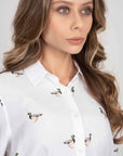 Hartwell Lydia Ladies Mallard Print Shirt