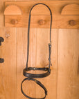 Glaze & Gordon Flat Cavesson Noseband with Flash