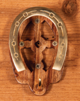 Berlin Brass & Wood Fancy Horseshoe Bridle Hanger