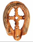 Berlin Brass & Wood Fancy Horseshoe Bridle Hanger