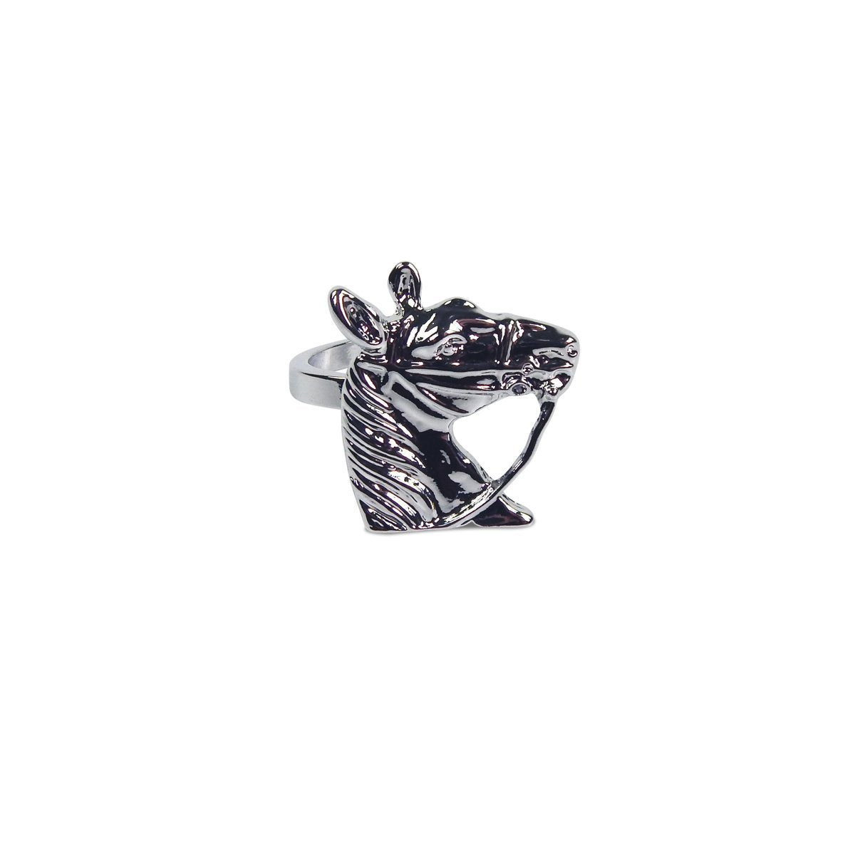 Pomegranate Horse Napkin Rings - Set of 4