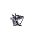 Pomegranate Horse Napkin Rings - Set of 4