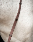 Glaze & Gordon Full Rubber Cross Country Reins with Stoppers & Brass Buckle Ends