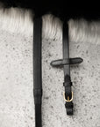 Glaze & Gordon Luxury Full Rubber Reins With Brass Buckle Ends