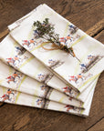 Glaze & Gordon 'The Hunt Jump' Set of 4 Napkins