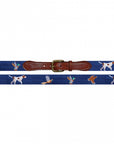 Smathers & Branson Bird Dog Needlepoint Belt