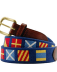 Smathers & Branson Dark n' Stormy Needlepoint Belt