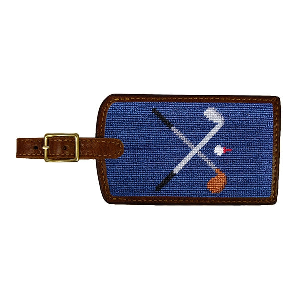 Smathers & Branson  Crossed Clubs Luggage Tag